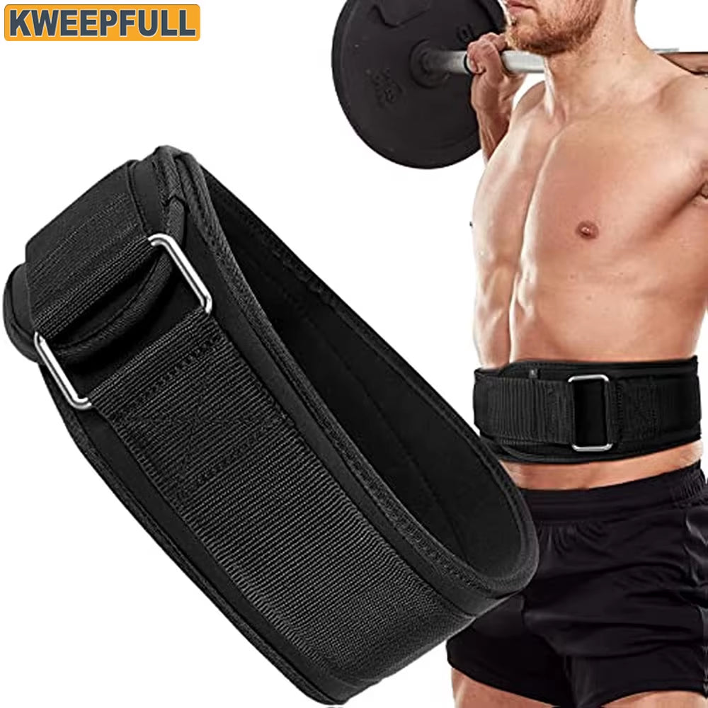 Weight Lifting Belt for Men & Women, Weight Belt for Workout Weightlifting, Powerlifting, Squat & Deadlift, Adjustable Gym Belt