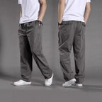 Men’s Loose Plus Size Cotton Cargo Pants