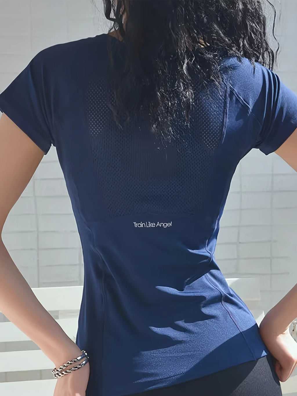 Sports T-shirt women summer breathable