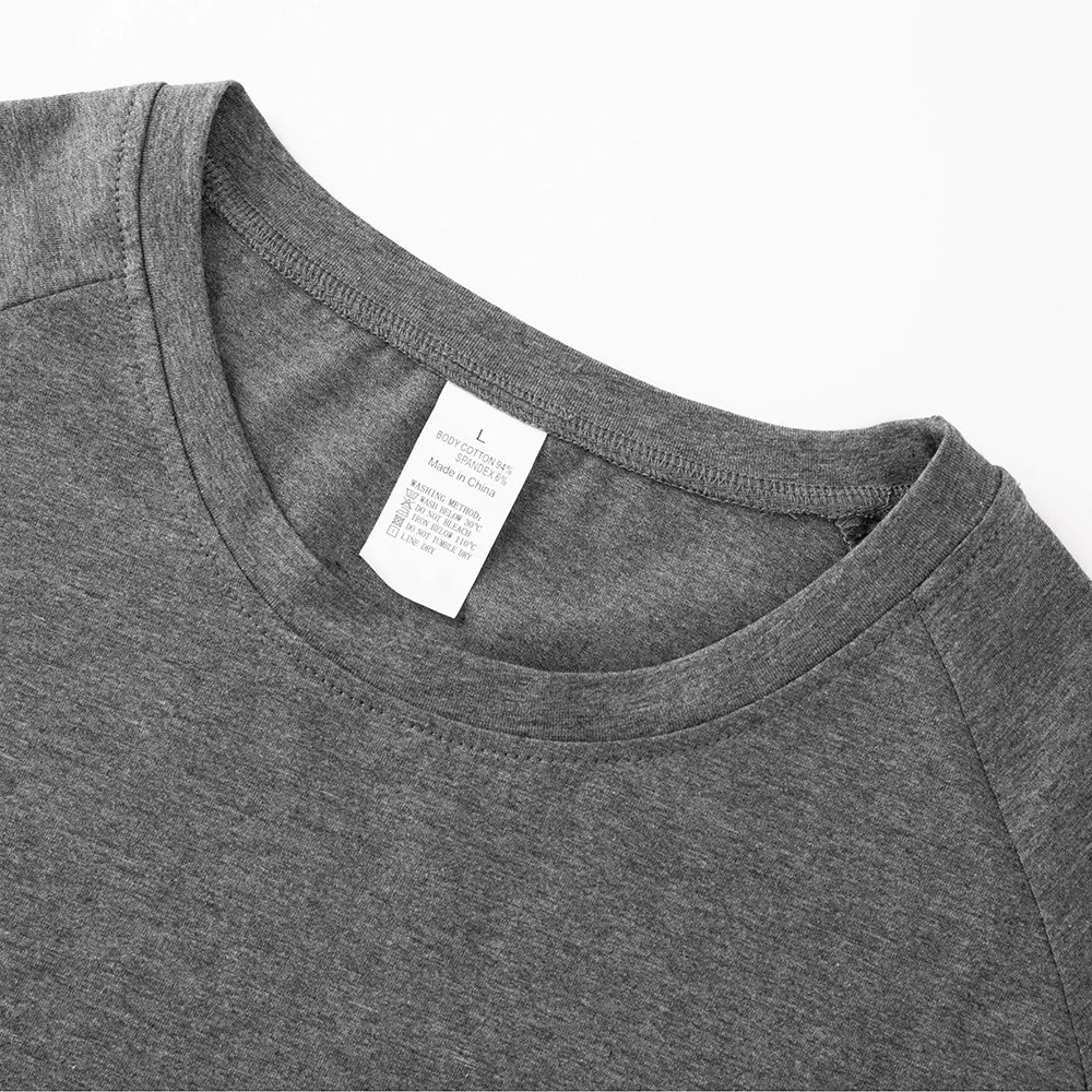 Skinny Casual T-Shirt Short Sleeve