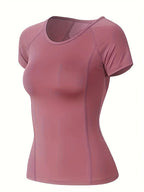 Sports T-shirt women summer breathable