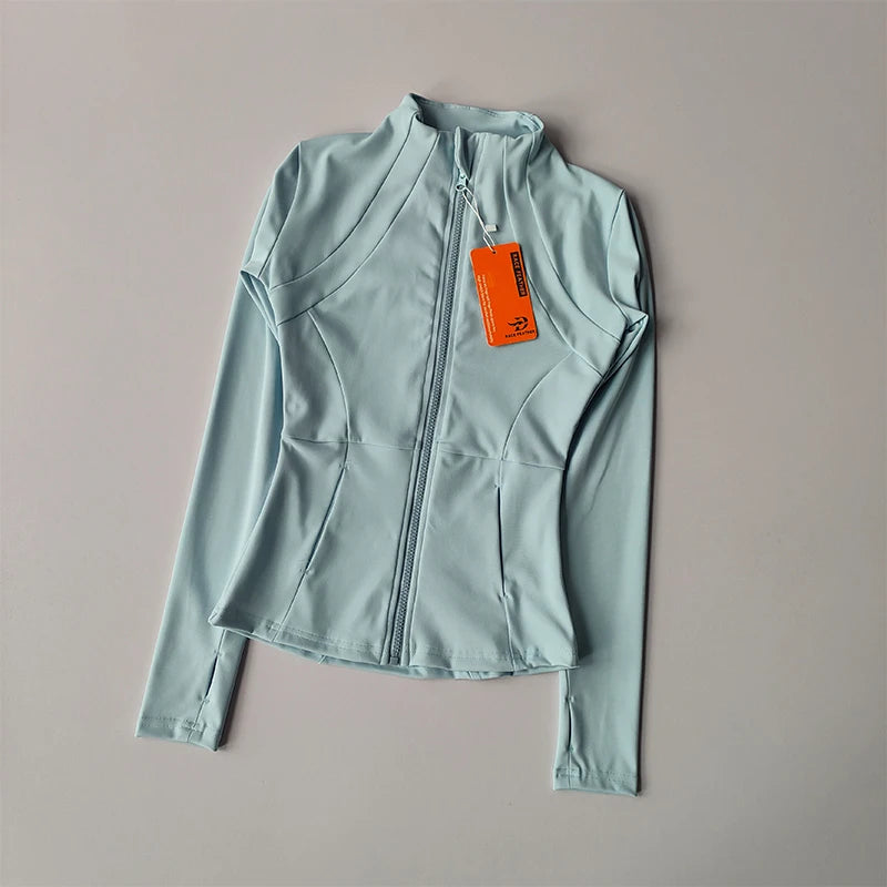 Women's Slim Fit Zip-Up Sports Jacket | YXNLife
