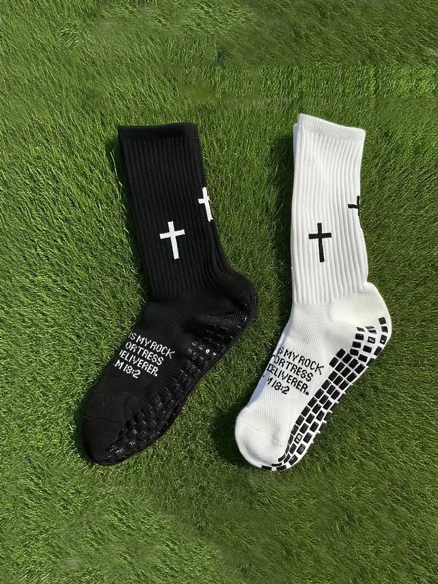 Sports Casual Socks Cross