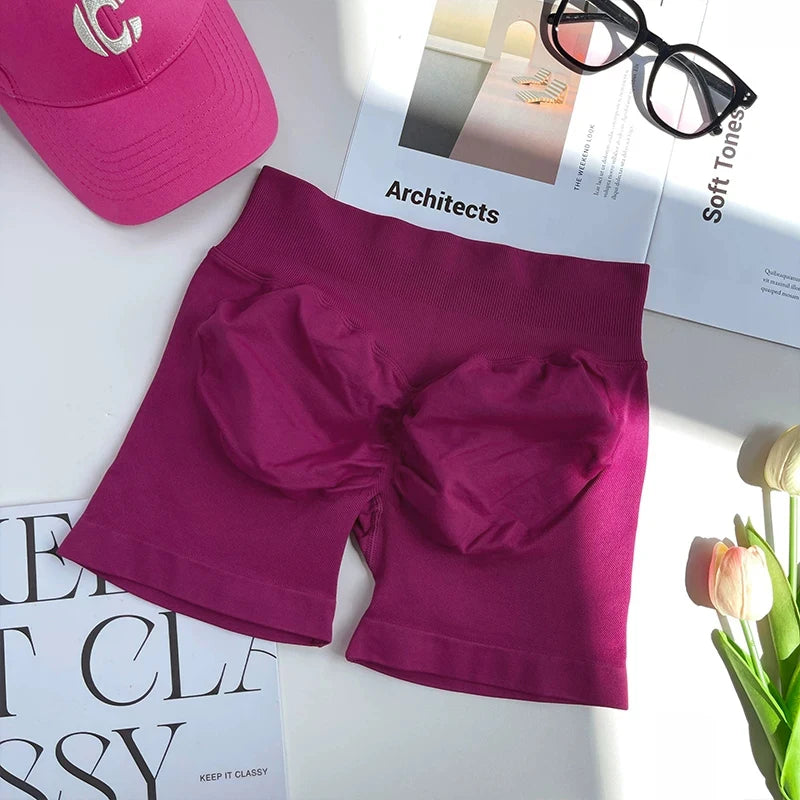 Women's Seamless Scrunch Bum Gym Shorts | YXNLife