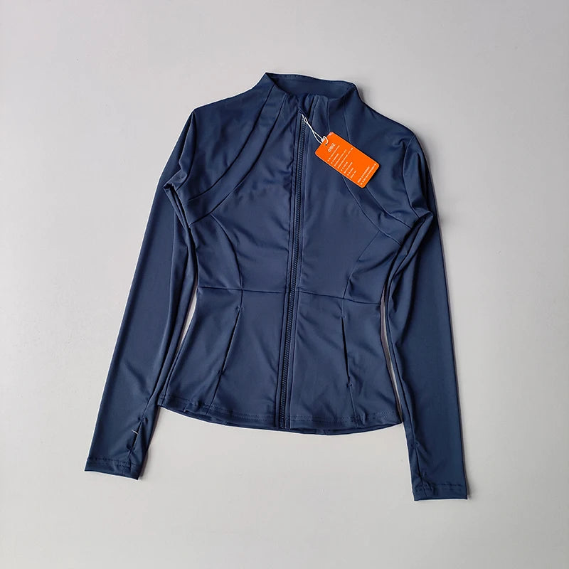 Women's Slim Fit Zip-Up Sports Jacket | YXNLife