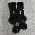 Sports Casual Socks Cross