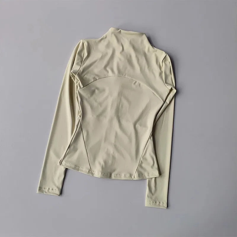 Women's Slim Fit Zip-Up Sports Jacket | YXNLife