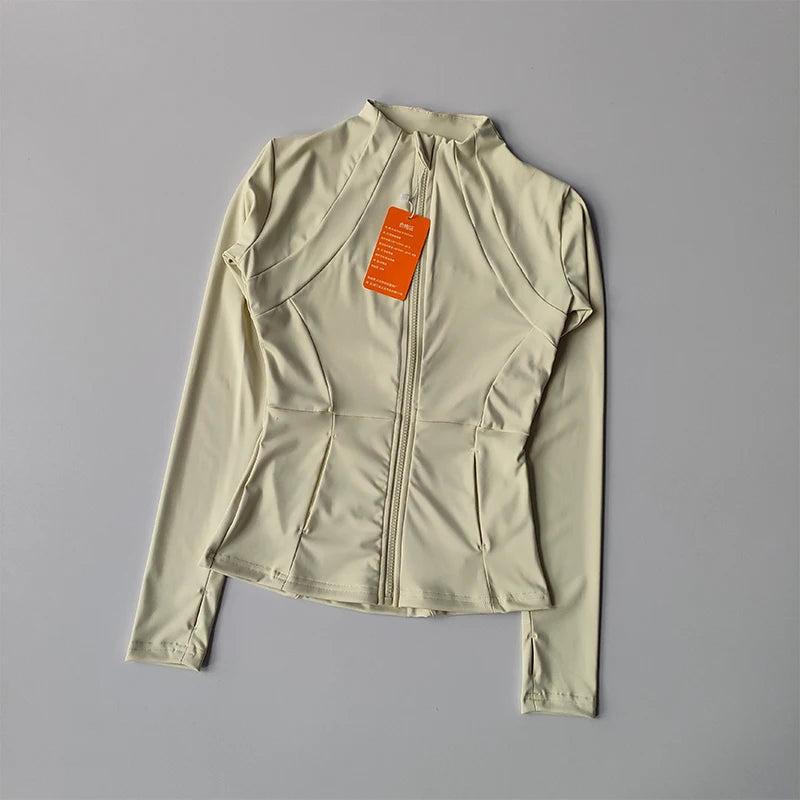 Women's Slim Fit Zip-Up Sports Jacket | YXNLife