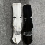 Sports Casual Socks Cross