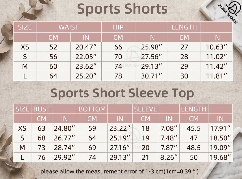 2Pcs Seamless Yoga Set Short Sleeve Crop Top Sports Shorts