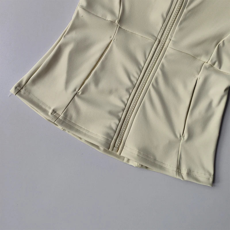 Women's Slim Fit Zip-Up Sports Jacket | YXNLife
