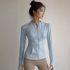 Women's Slim Fit Zip-Up Sports Jacket | YXNLife