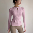 Women's Slim Fit Zip-Up Sports Jacket | YXNLife