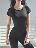 Sports T-shirt women summer breathable