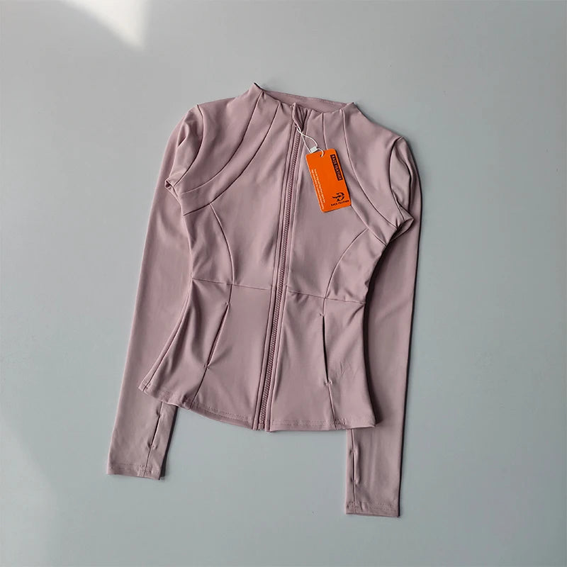 Women's Slim Fit Zip-Up Sports Jacket | YXNLife