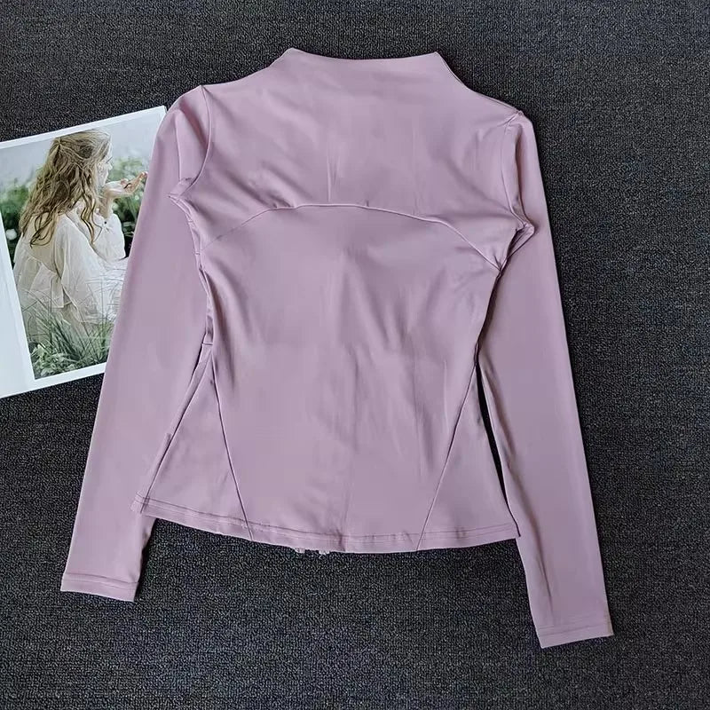 Women's Slim Fit Zip-Up Sports Jacket | YXNLife