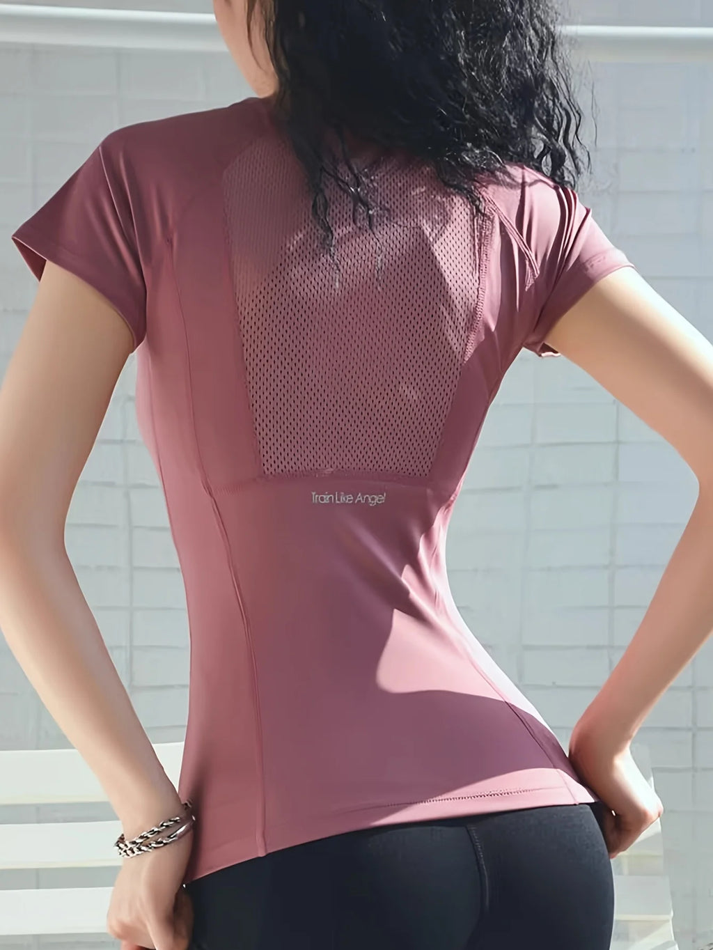 Sports T-shirt women summer breathable