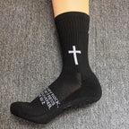 Sports Casual Socks Cross