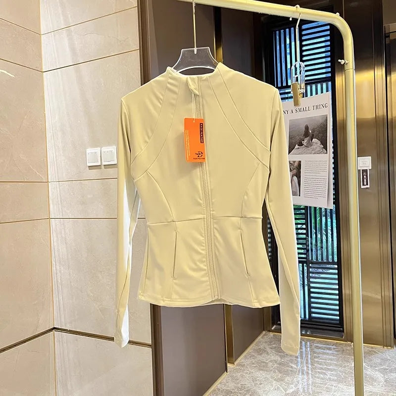 Women's Slim Fit Zip-Up Sports Jacket | YXNLife