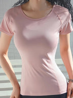Sports T-shirt women summer breathable