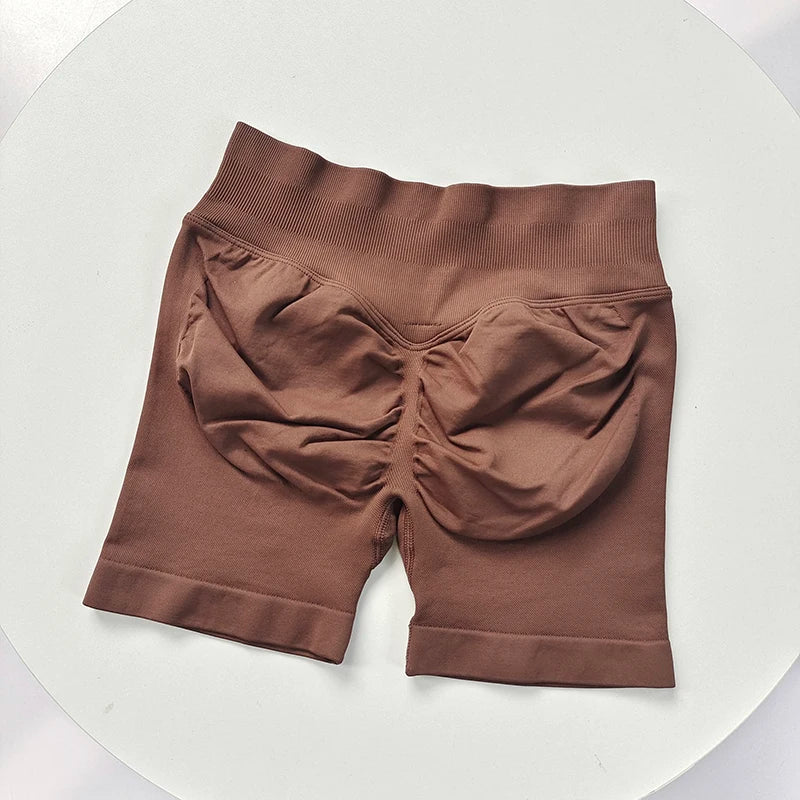 Women's Seamless Scrunch Bum Gym Shorts | YXNLife