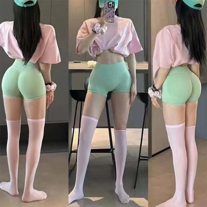 Women's Seamless Scrunch Bum Gym Shorts | YXNLife